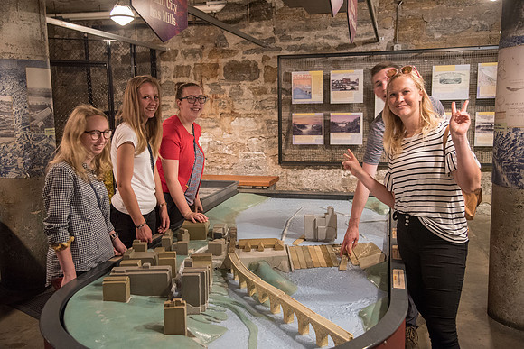 Tour of Mill City Museum in Minneapolis Minnesota.