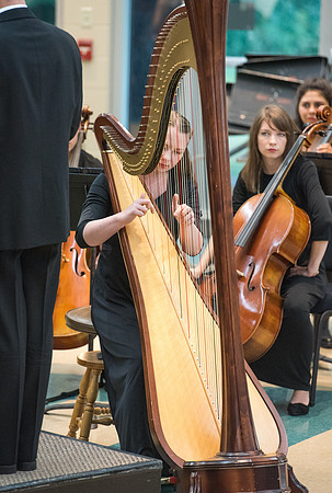 BYU-Idaho Orchestra made up of 24 talented musicians tours the Great Lakes region under direction of Dr. Dallin Hansen. Concert at University Wisconsin, Marshfield.