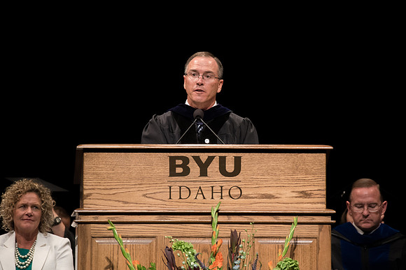 BYU-Idaho Business and Communication Convocation.