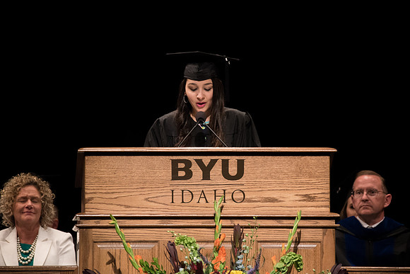BYU-Idaho Business and Communication Convocation. Vivian de Melo Campos. Jul 2018