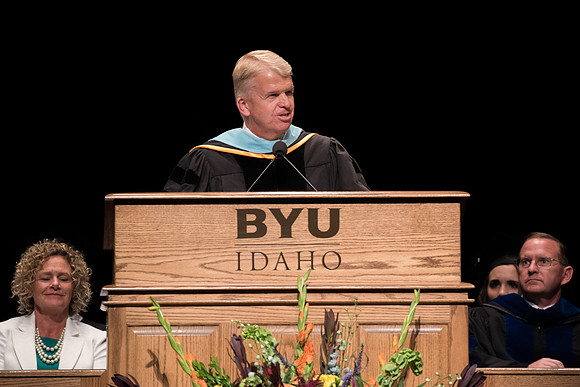 BYU-Idaho Business and Communication Convocation. Brother Douglas D. Holmes, First Counselor in the Young Men General Presidency. Jul 2018