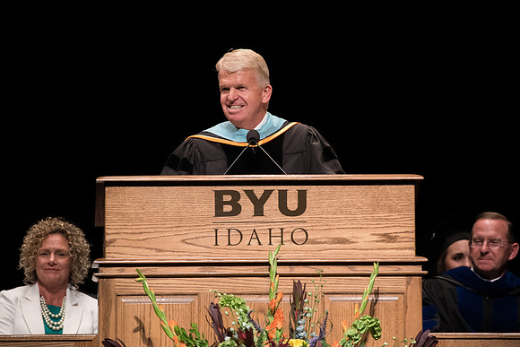 BYU-Idaho Business and Communication Convocation. Brother Douglas D. Holmes, First Counselor in the Young Men General Presidency. Jul 2018