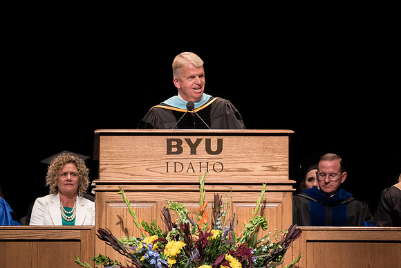 BYU-Idaho Business and Communication Convocation. Brother Douglas D. Holmes, First Counselor in the Young Men General Presidency. Jul 2018