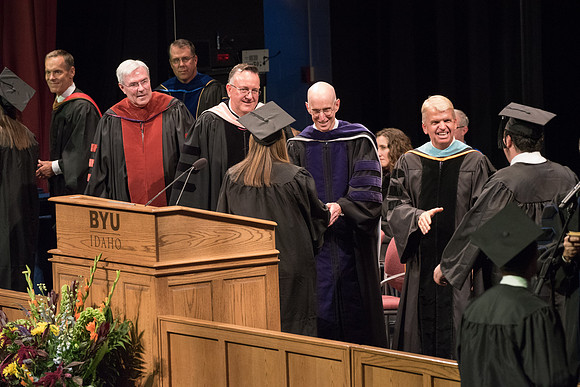BYU-Idaho Business and Communication Convocation. Jul 2018