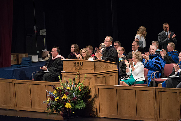 BYU-Idaho Business and Communication Convocation. Jul 2018
