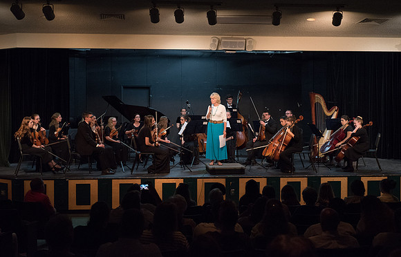 BYU-Idaho Orchestra made up of 24 talented musicians tours the Great Lakes region under direction of Dr. Dallin Hansen. Concert in Oshkosh, Wisconsin at the North High School Auditorium.