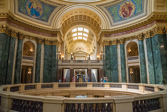Madison, Wisconsin, State Capitol.