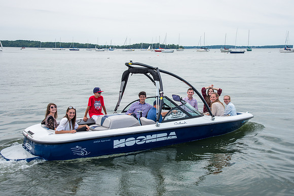 boat rides on Lake Mendota at Madison, Wisconsin.