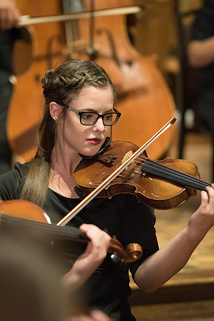 BYU-Idaho Orchestra made up of 24 talented musicians tours the Great Lakes region under direction of Dr. Dallin Hansen. Concert at the Grace Episcopal Church in Madison, Wisconsin.