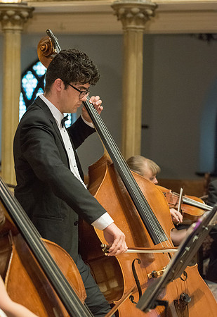 BYU-Idaho Orchestra made up of 24 talented musicians tours the Great Lakes region under direction of Dr. Dallin Hansen. Concert at the Grace Episcopal Church in Madison, Wisconsin.