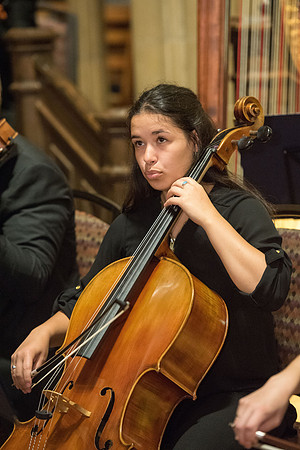 BYU-Idaho Orchestra made up of 24 talented musicians tours the Great Lakes region under direction of Dr. Dallin Hansen. Concert at the Grace Episcopal Church in Madison, Wisconsin.