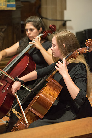 BYU-Idaho Orchestra made up of 24 talented musicians tours the Great Lakes region under direction of Dr. Dallin Hansen. Concert at the Grace Episcopal Church in Madison, Wisconsin.