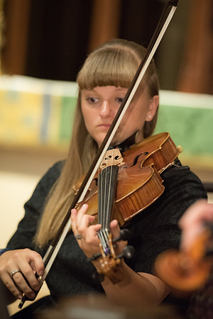 BYU-Idaho Orchestra made up of 24 talented musicians tours the Great Lakes region under direction of Dr. Dallin Hansen. Concert at the Grace Episcopal Church in Madison, Wisconsin.