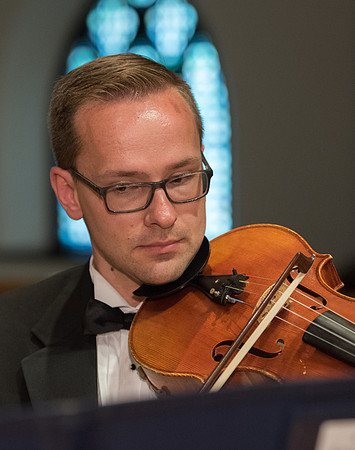 BYU-Idaho Orchestra made up of 24 talented musicians tours the Great Lakes region under direction of Dr. Dallin Hansen. Concert at the Grace Episcopal Church in Madison, Wisconsin.