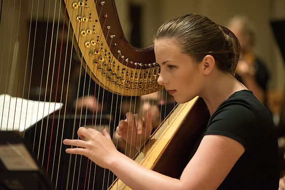 BYU-Idaho Orchestra made up of 24 talented musicians tours the Great Lakes region under direction of Dr. Dallin Hansen. Concert at the Grace Episcopal Church in Madison, Wisconsin.