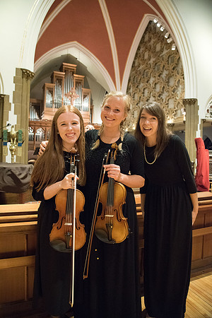 BYU-Idaho Orchestra made up of 24 talented musicians tours the Great Lakes region under direction of Dr. Dallin Hansen. Concert at the Grace Episcopal Church in Madison, Wisconsin.