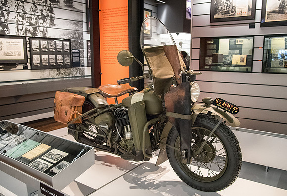 Tour of the Harley Davidson Museum in Milwaukee, Wisconsin.