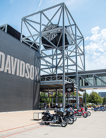 Tour of the Harley Davidson Museum in Milwaukee, Wisconsin.