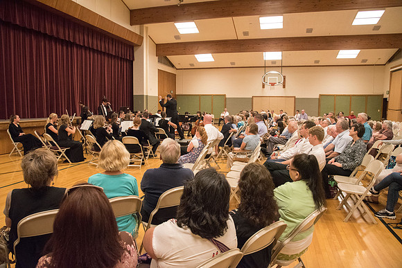 BYU-Idaho Orchestra made up of 24 talented musicians tours the Great Lakes region under direction of Dr. Dallin Hansen. Concert at Milwaukee South LDS Stake Center in Hales Corner, Wisconsin.