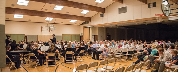 BYU-Idaho Orchestra made up of 24 talented musicians tours the Great Lakes region under direction of Dr. Dallin Hansen. Concert at Milwaukee South LDS Stake Center in Hales Corner, Wisconsin.