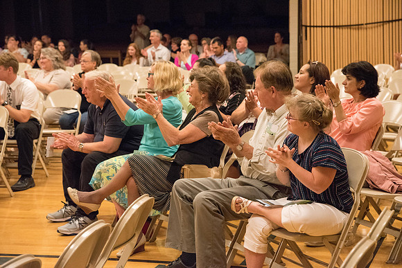 BYU-Idaho Orchestra made up of 24 talented musicians tours the Great Lakes region under direction of Dr. Dallin Hansen. Concert at Milwaukee South LDS Stake Center in Hales Corner, Wisconsin.