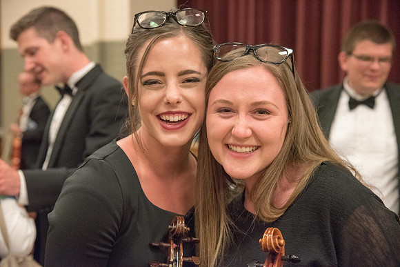BYU-Idaho Orchestra made up of 24 talented musicians tours the Great Lakes region under direction of Dr. Dallin Hansen. Concert at Milwaukee South LDS Stake Center in Hales Corner, Wisconsin.