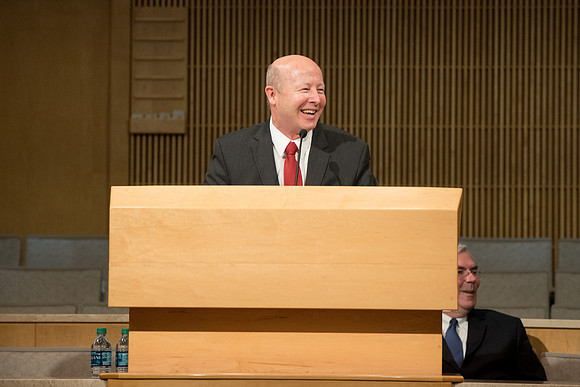 Brother Richard E. Turley, Jr speaks at the University Forum about Joseph Smith, Teenage Prophet