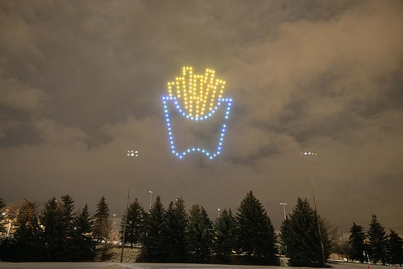 Winter Fest Drone Show - Feb 2025