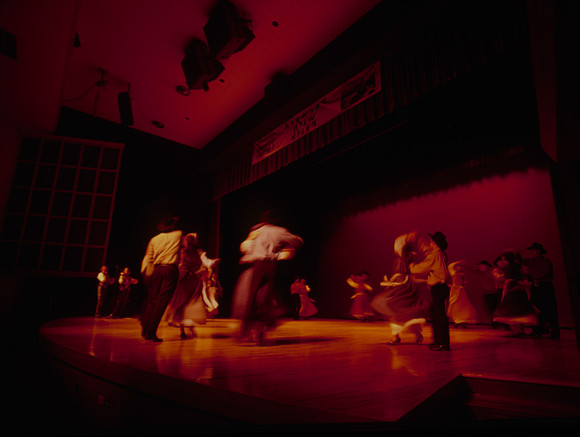 Folk Dance team performs at Ricks College.