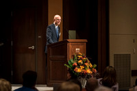 President Eyring speaks at the President's Club Banquet.