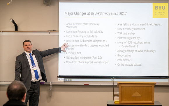 CES Online Learning leaders come together for a conference at BYU-Idaho.
