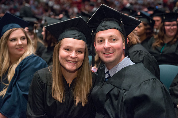 Convocation for the College of Business and Communication. July 2018