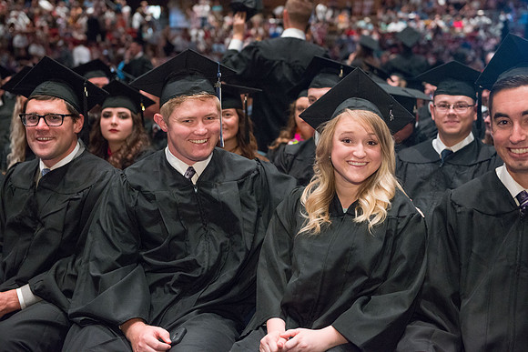 Convocation for the College of Business and Communication. July 2018
