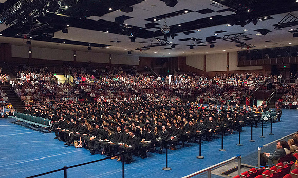 Convocation for the College of Business and Communication. July 2018