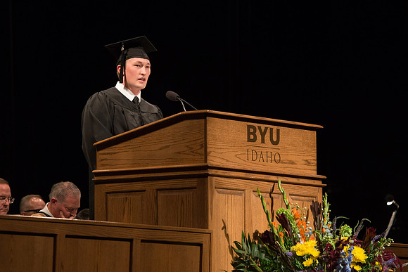 Convocation for the College of Business and Communication. July 2018