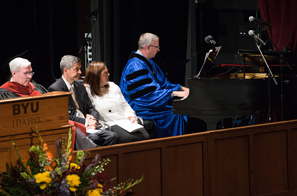 Convocation for the College of Business and Communication. July 2018