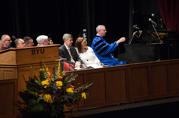 Convocation for the College of Business and Communication. July 2018