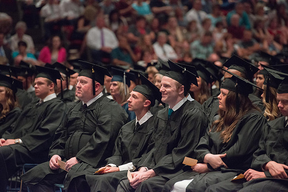 Convocation for the College of Business and Communication. July 2018