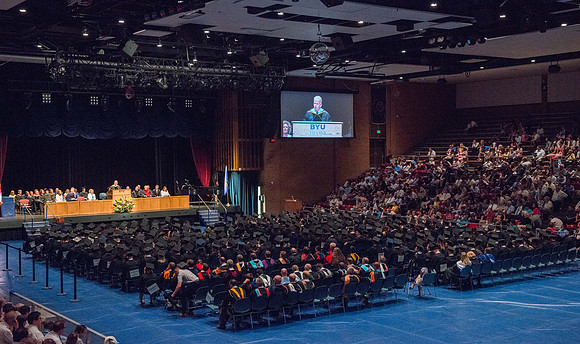 Convocation for the College of Business and Communication. July 2018