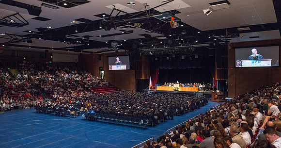 Convocation for the College of Business and Communication. July 2018