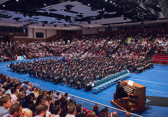 Convocation for the College of Business and Communication. July 2018