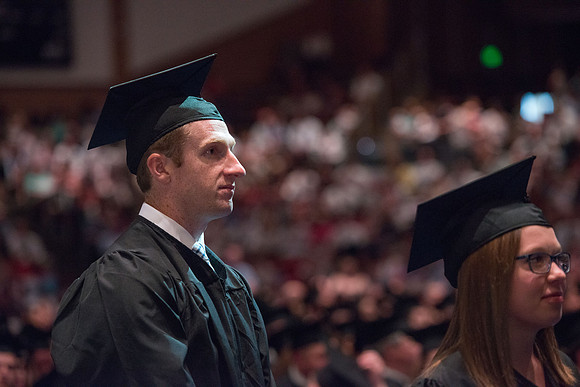 Convocation for the College of Business and Communication. July 2018