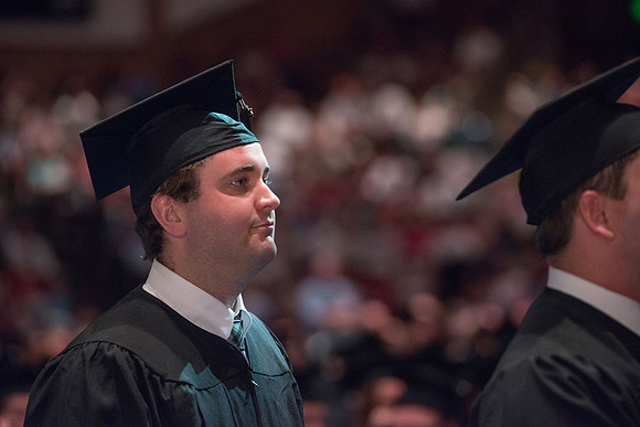 Convocation for the College of Business and Communication. July 2018