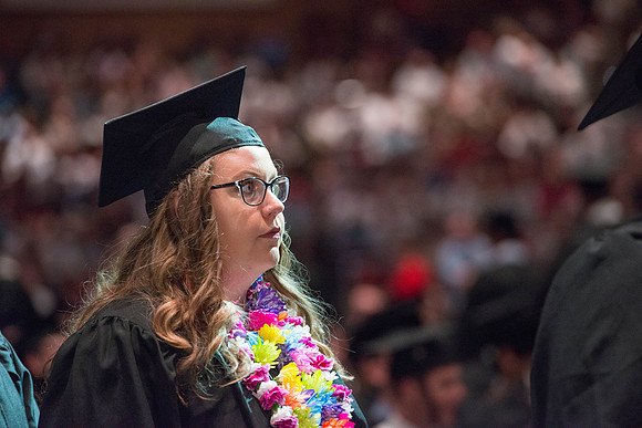 Convocation for the College of Business and Communication. July 2018