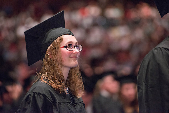 Convocation for the College of Business and Communication. July 2018
