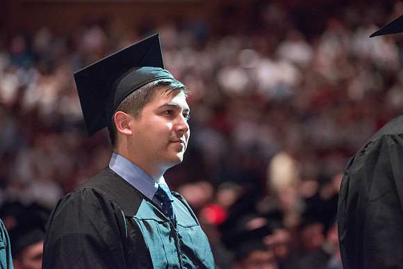 Convocation for the College of Business and Communication. July 2018