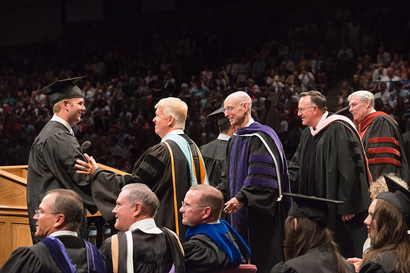 Convocation for the College of Business and Communication. July 2018