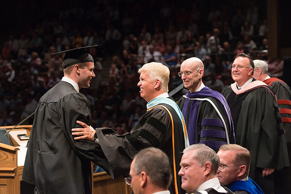 Convocation for the College of Business and Communication. July 2018