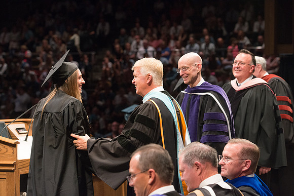 Convocation for the College of Business and Communication. July 2018