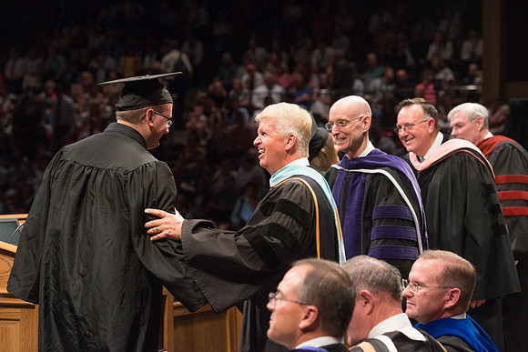 Convocation for the College of Business and Communication. July 2018